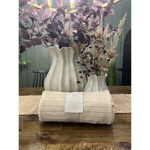 50”x60” Casual Mixed Rib Throw Blanket Beige – Threshold Studio McGee NEW